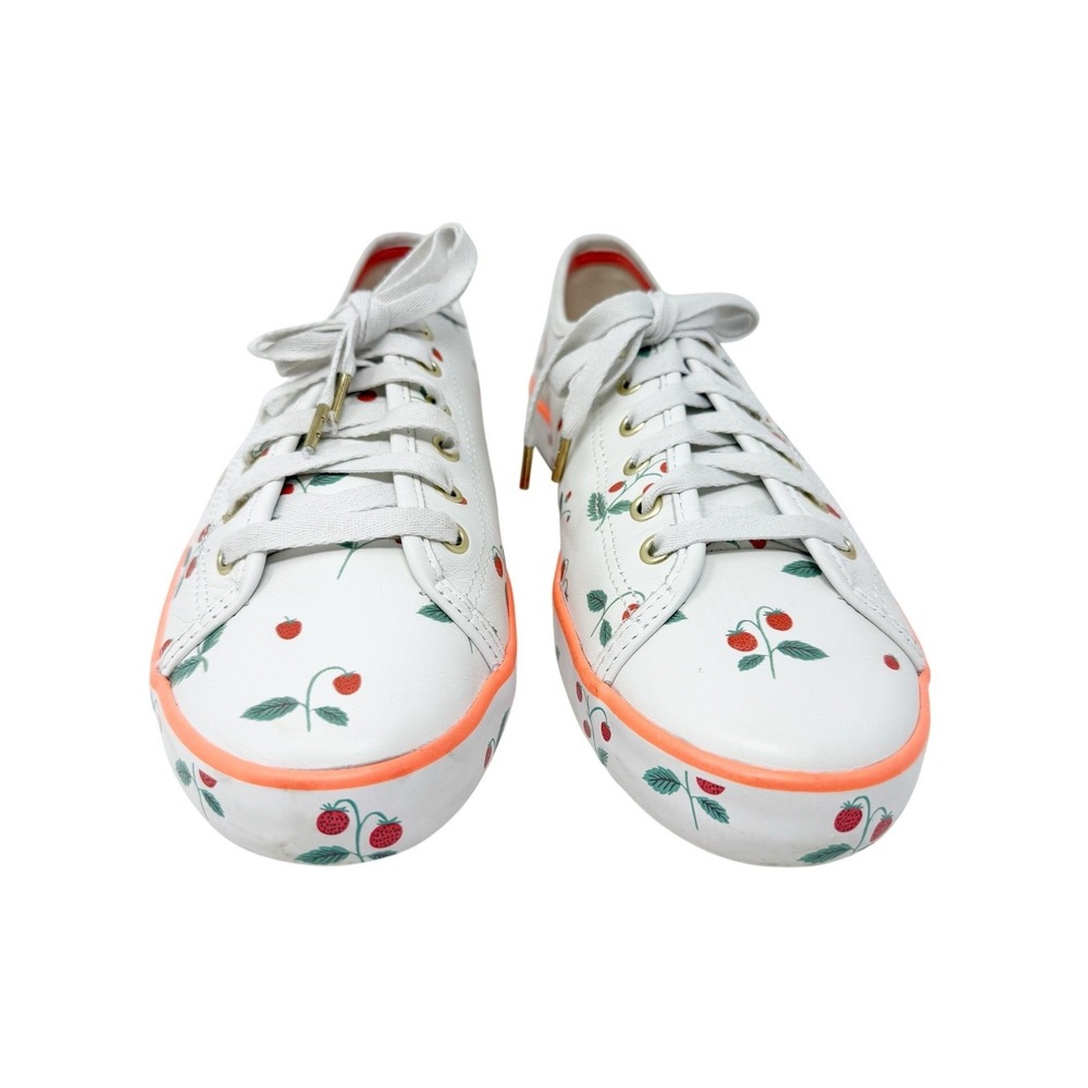 Keds x Rifle Paper Kickstart Leather Sneakers‎ Strawberry Design 9.5